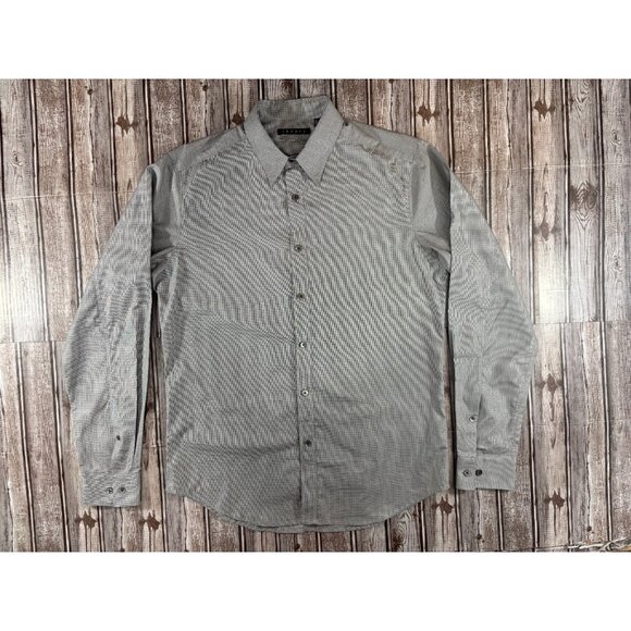 Theory RASTIGAR FRANKFURT cotton Shirt size M NWT color black white - Picture 1 of 7